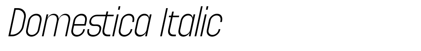 Domestica Italic